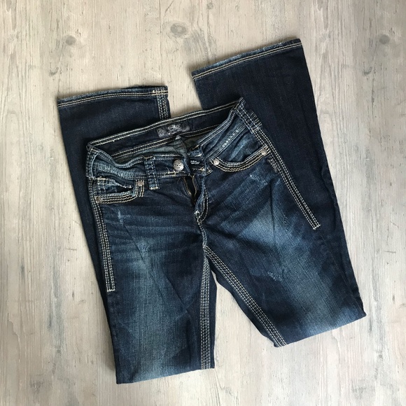 Silver Jeans Denim - SILVER JEANS: Suki Surplus: W25/L34